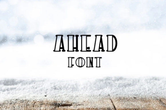 Ahead: A Font That Merges Tradition with Modern Elegance