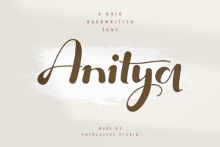 Anitya: A Display Font That Commands Attention with Bold Sophistication
