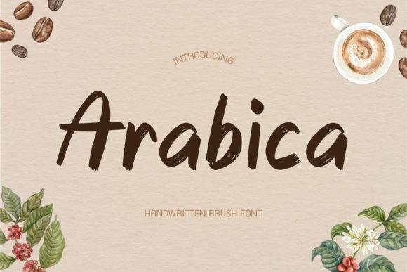 Arabica: The Handwritten Font That Brings Creativity to Life