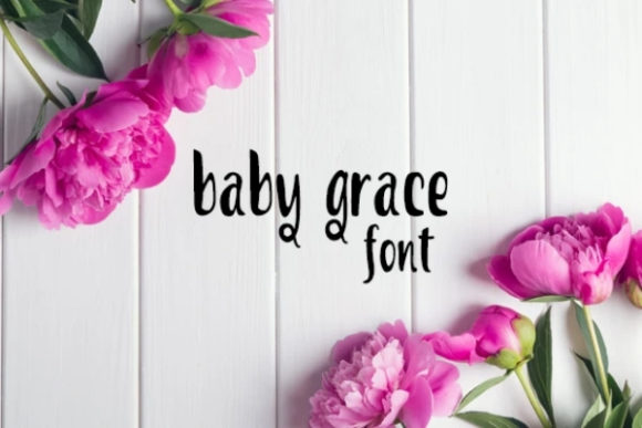 Baby Grace: A Font That Elevates Creativity with Fun, Quirkiness, and Authenticity