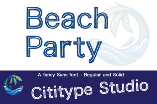 Beach Party: A Versatile Font for Creative Projects and Social Media
