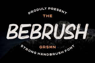Bebrush: A Playful and Professional Font for Modern Branding