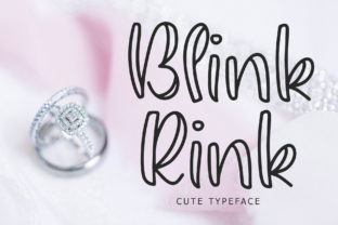 Blink Rink Font for Creative Projects