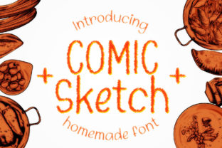 Comic Sketch: A Playful Font for Creative Expression