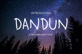 Dandun: A Versatile Display Font for Creative Projects