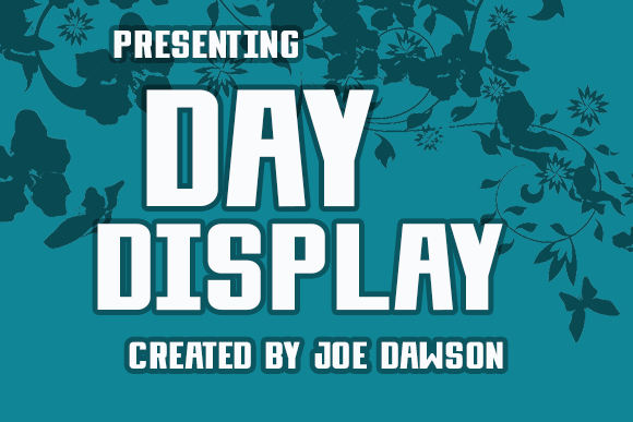 Day Display: A Versatile and Clean Font for Modern Design