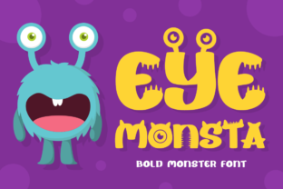 Eye Monsta: A Versatile Display Font for Modern Design Needs
