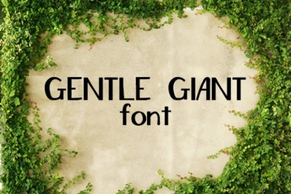 Gentle Giant: The Sweet, Fun, and Cute Handwritten Font for Creative Projects