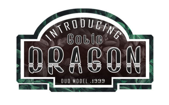 Gotic Dragon Font Overview