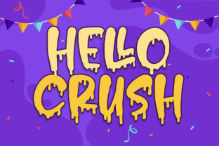 Hello Crush: A Playful Halloween Font for Creative Expression