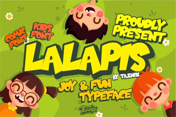 Lalapis: A Joyful Font for Creative Expression