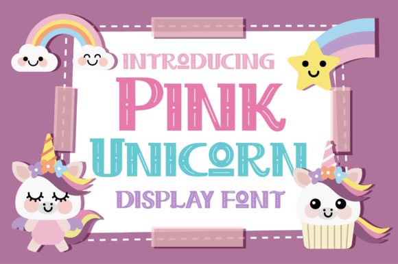 Pink Unicorn: A Stylish Font for Elegant Communication