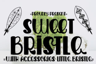 Sweet Bristle: A Playful Font for Creative Expression