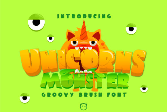 Unicorns Monster Font: A Playful Touch for Bold Design