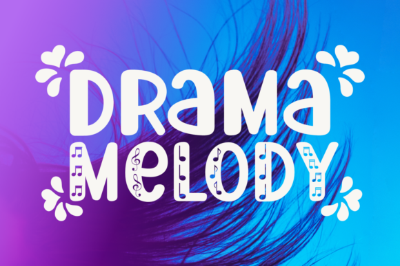 Unlocking Creativity with Drama Melody: A Musical-Themed Font for Modern Designers