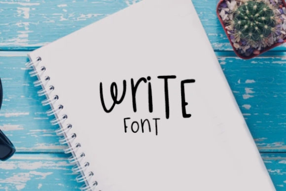 Write Font for Creative Projects